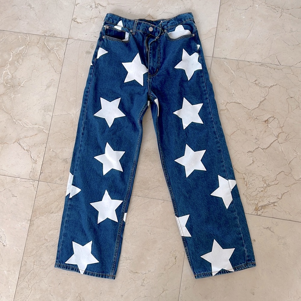 BDG White Star Jeans